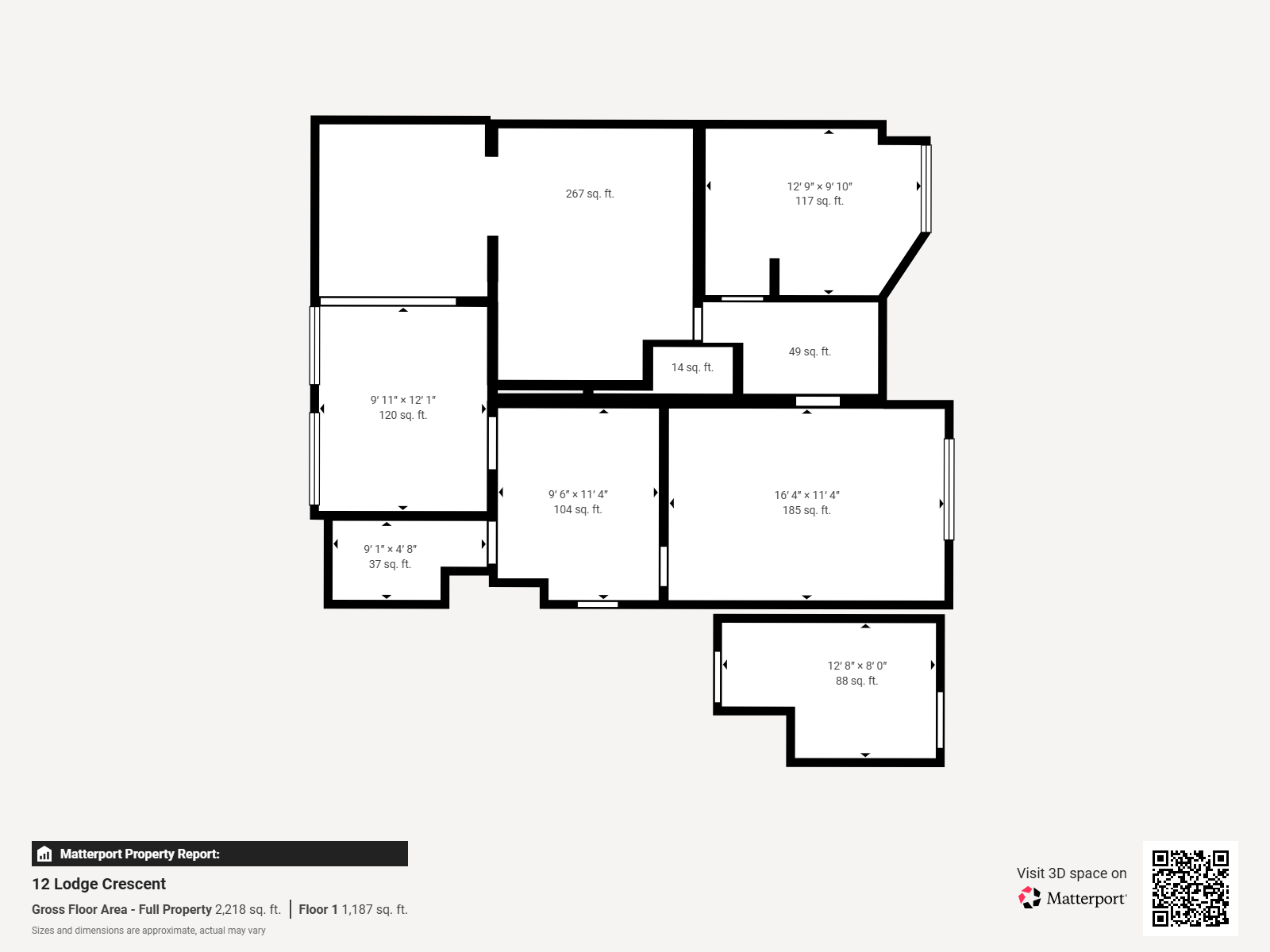 Floorplans For Lodge Crescent, Waltham Cross, Hertfordshire