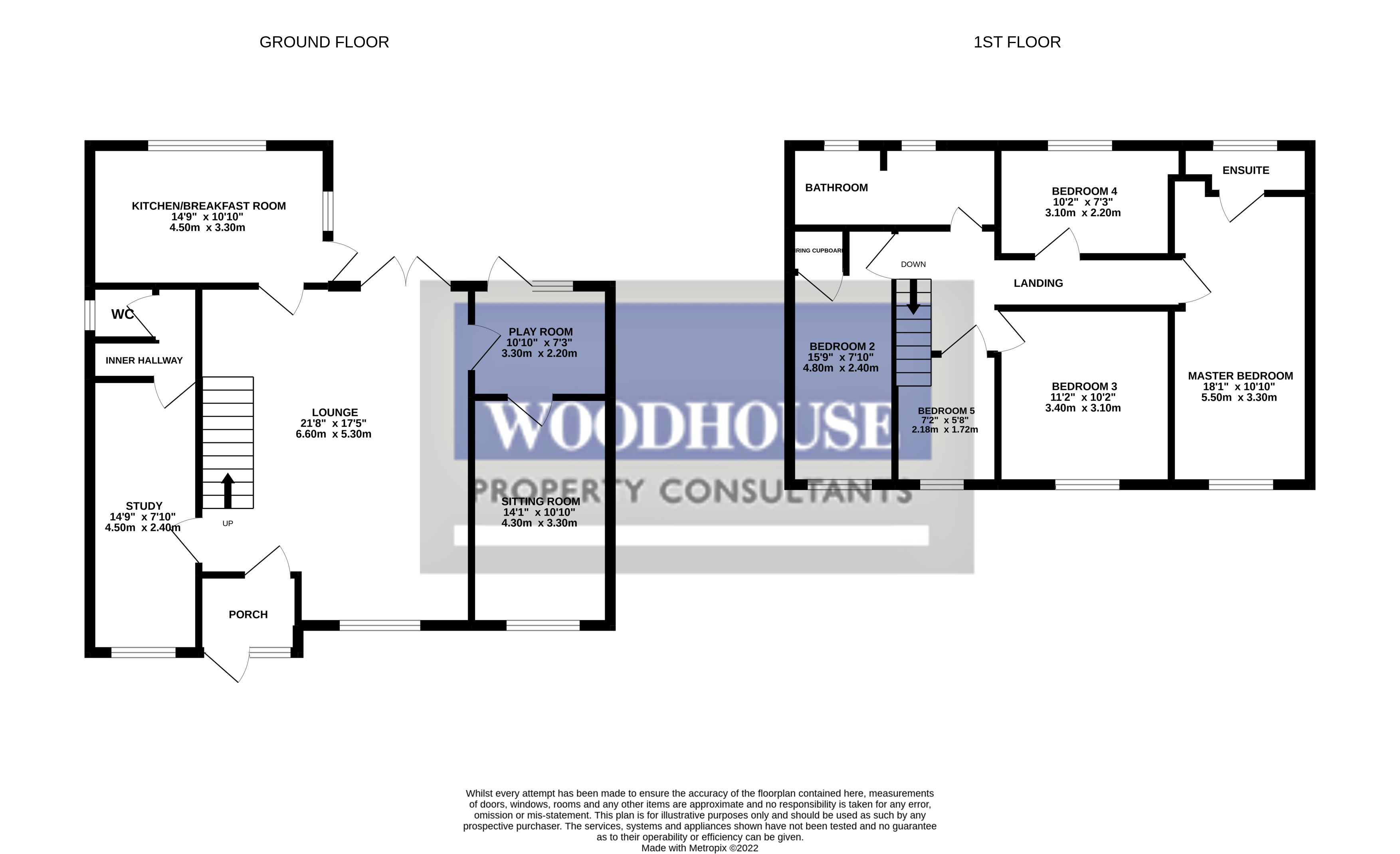 Floorplans For Cheshunt, Waltham Cross, Hertfordshire