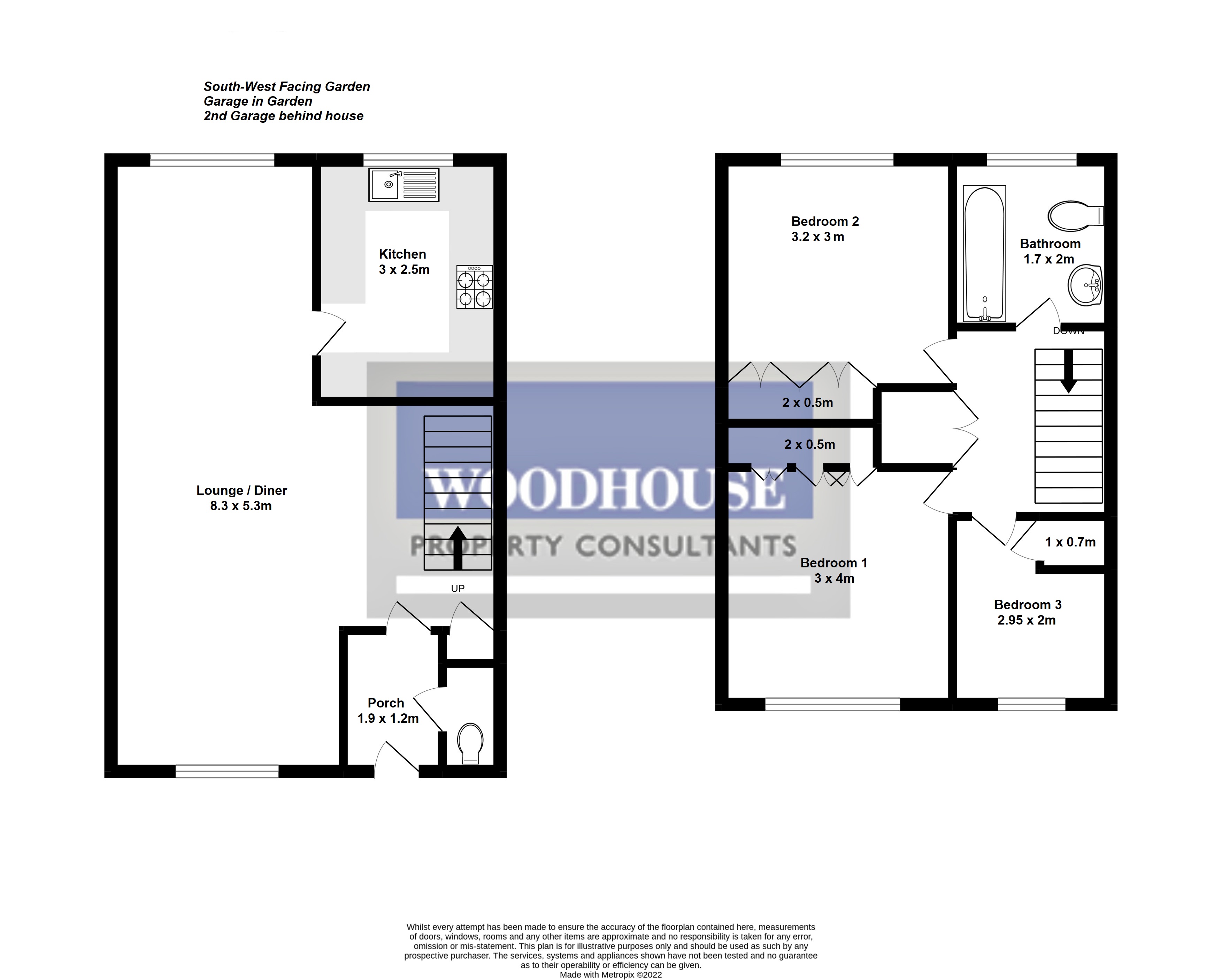 Floorplans For St Georges Road, Enfield, Greater London