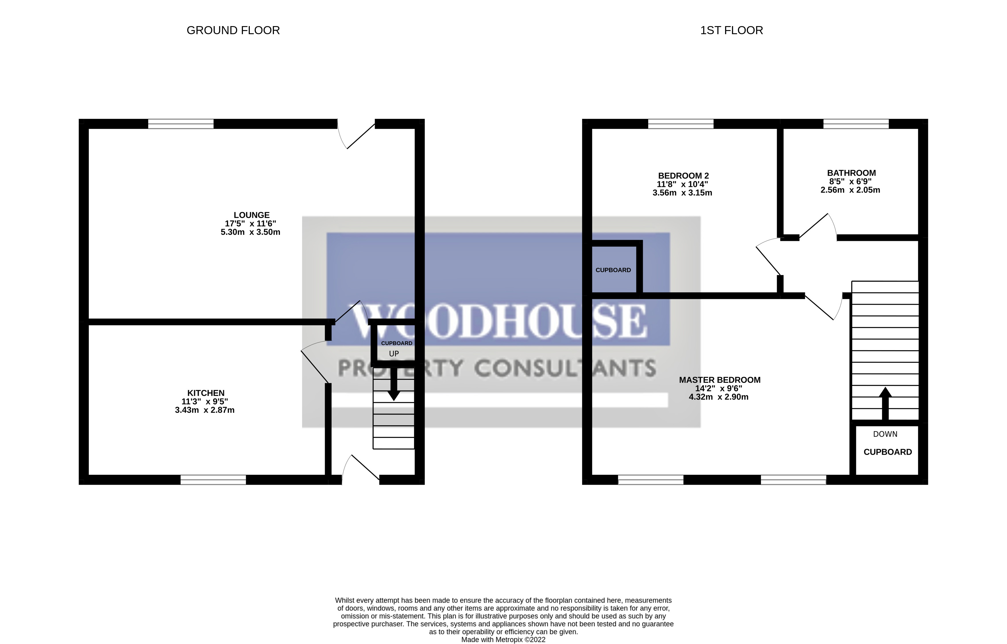 Floorplans For Cheshunt, WALTHAM CROSS, Hertfordshire