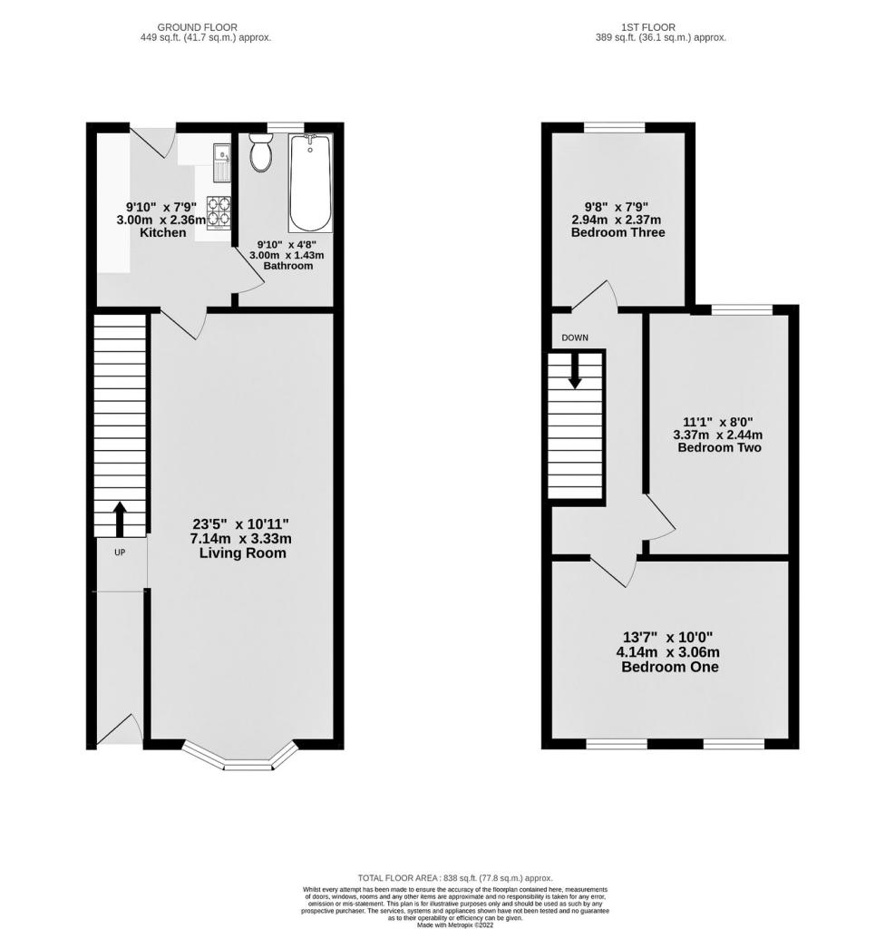 Floorplans For Beamish Road, London