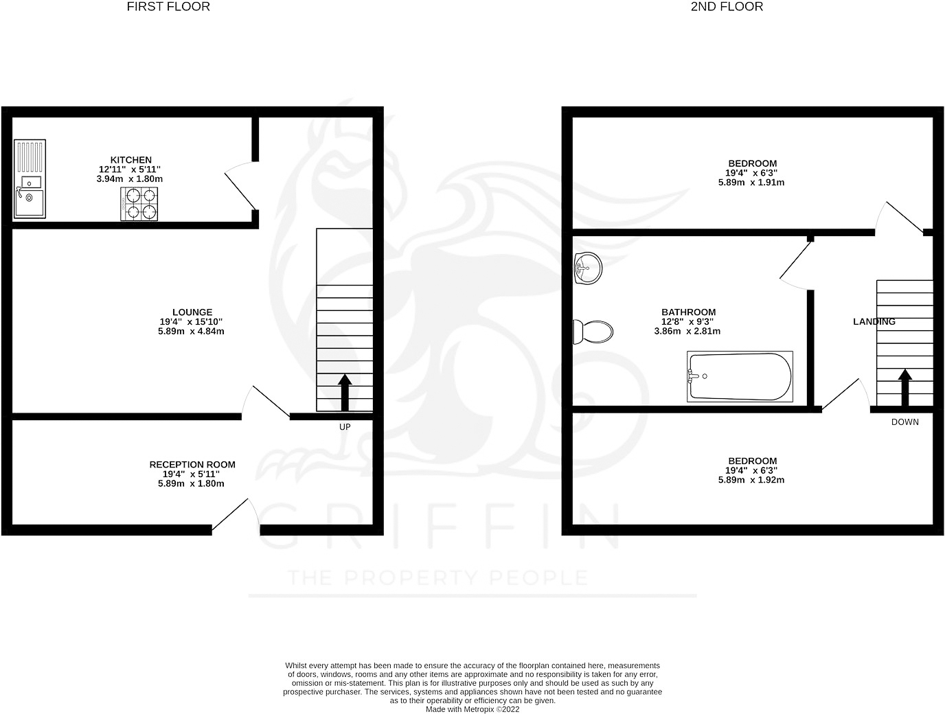 Floorplans For Cheshunt, Waltham Cross, Hertfordshire