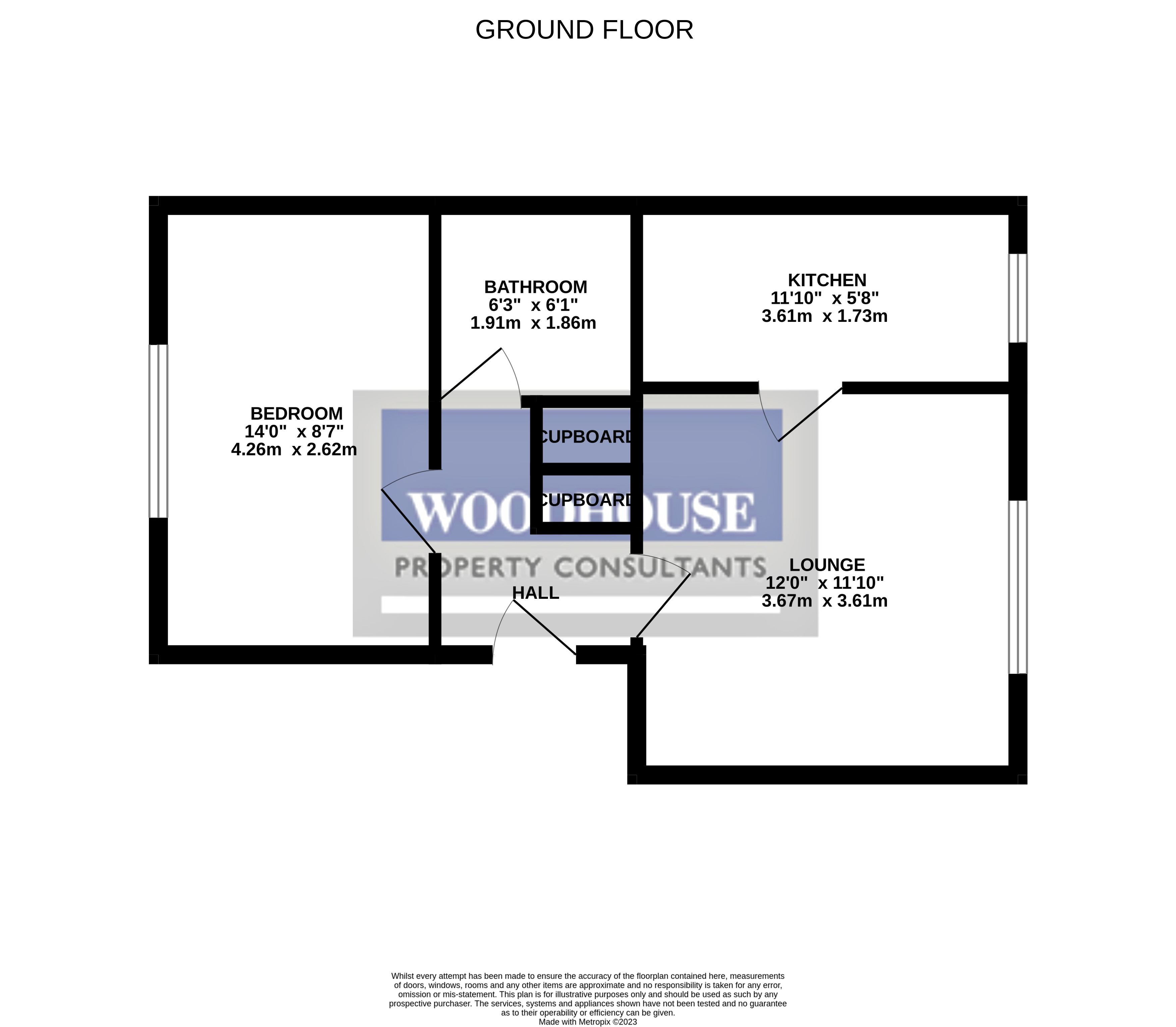 Floorplans For Bryanstone Road, Waltham Cross, Hertfordshire