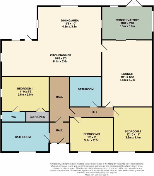 Floorplans For Winton Drive, Cheshunt, Hertfordshire