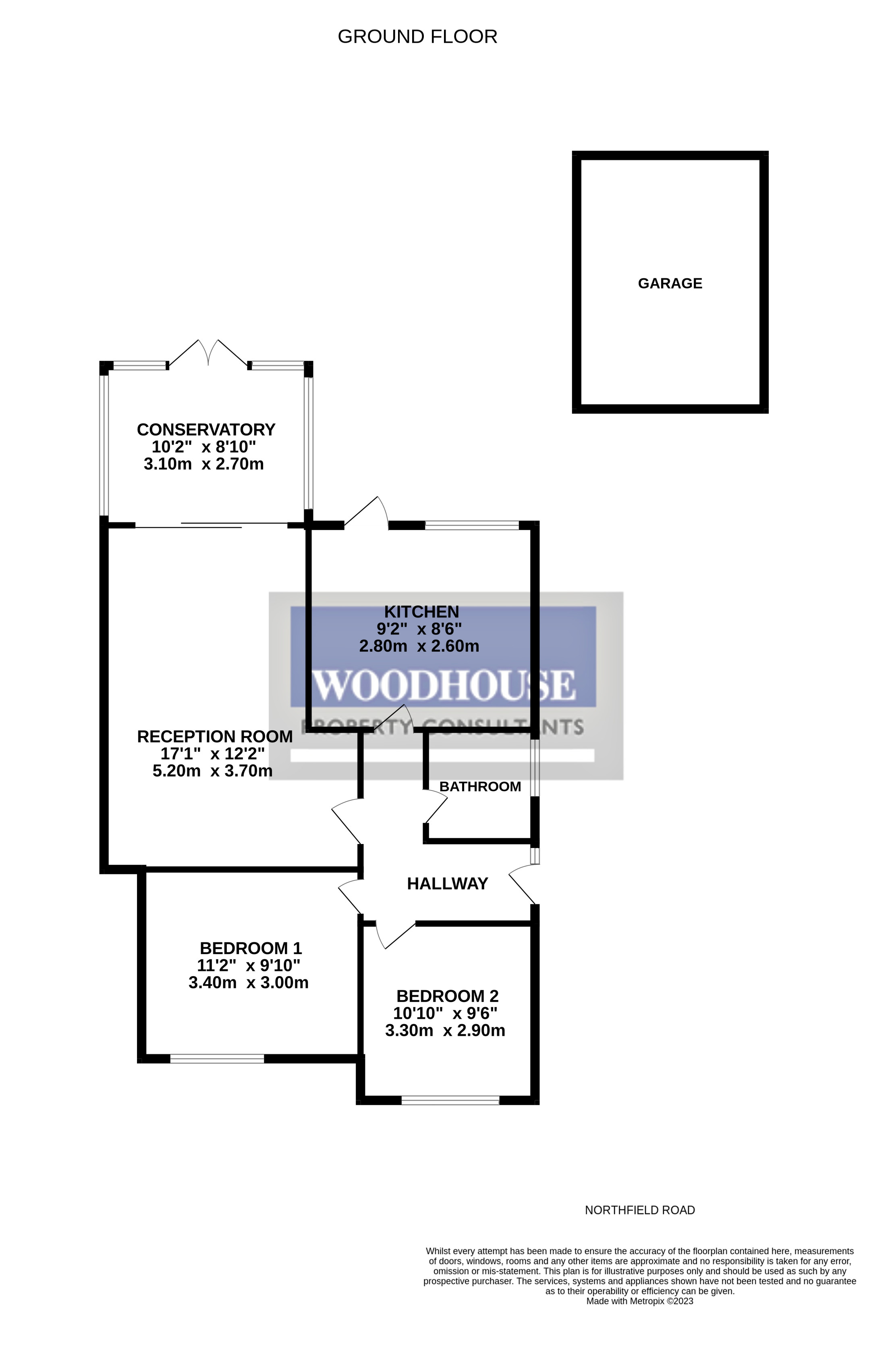 Floorplans For Northfield Road, Waltham Cross, Hertfordshire