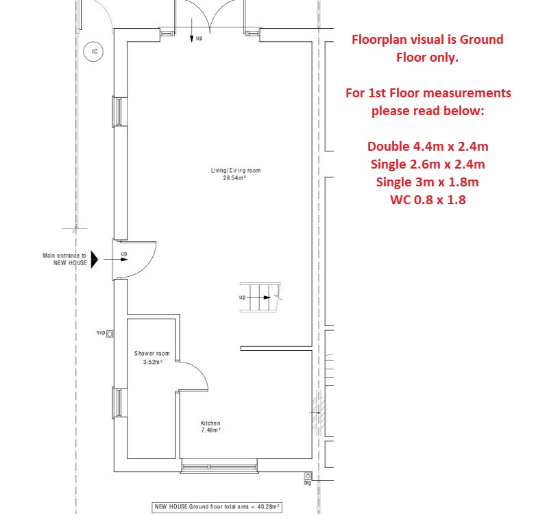 Floorplans For Central Avenue, Waltham Cross, Hertfordshire