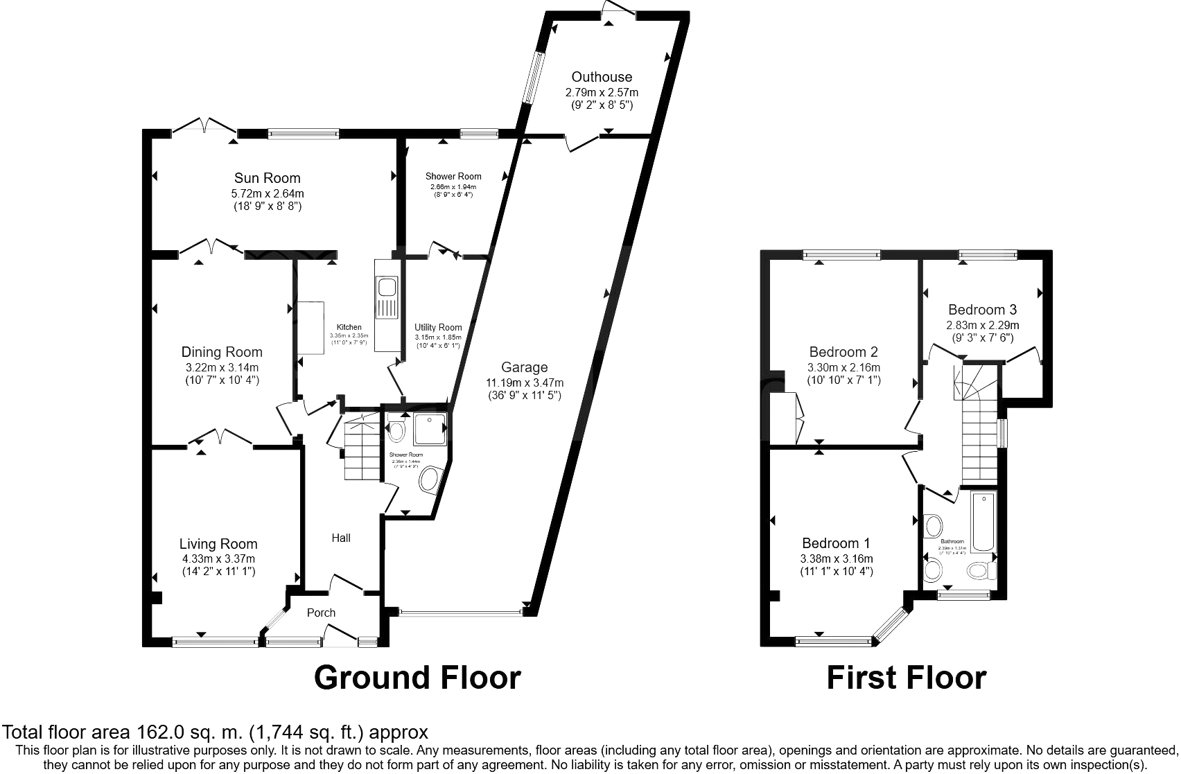 Floorplans For Colvin Gardens, Waltham Cross, Greater London