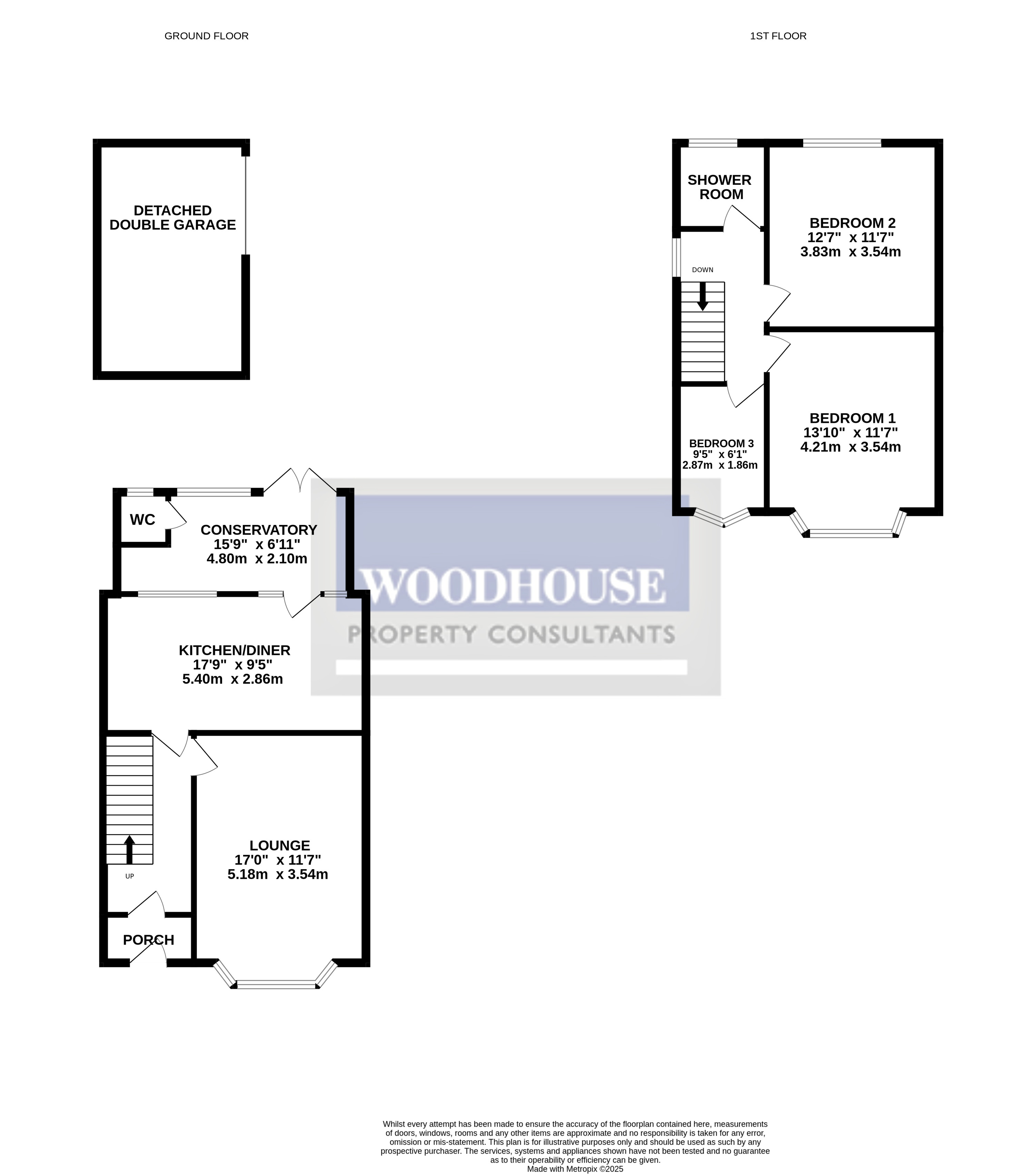 Floorplans For Hertford Road, Waltham Cross, Greater London