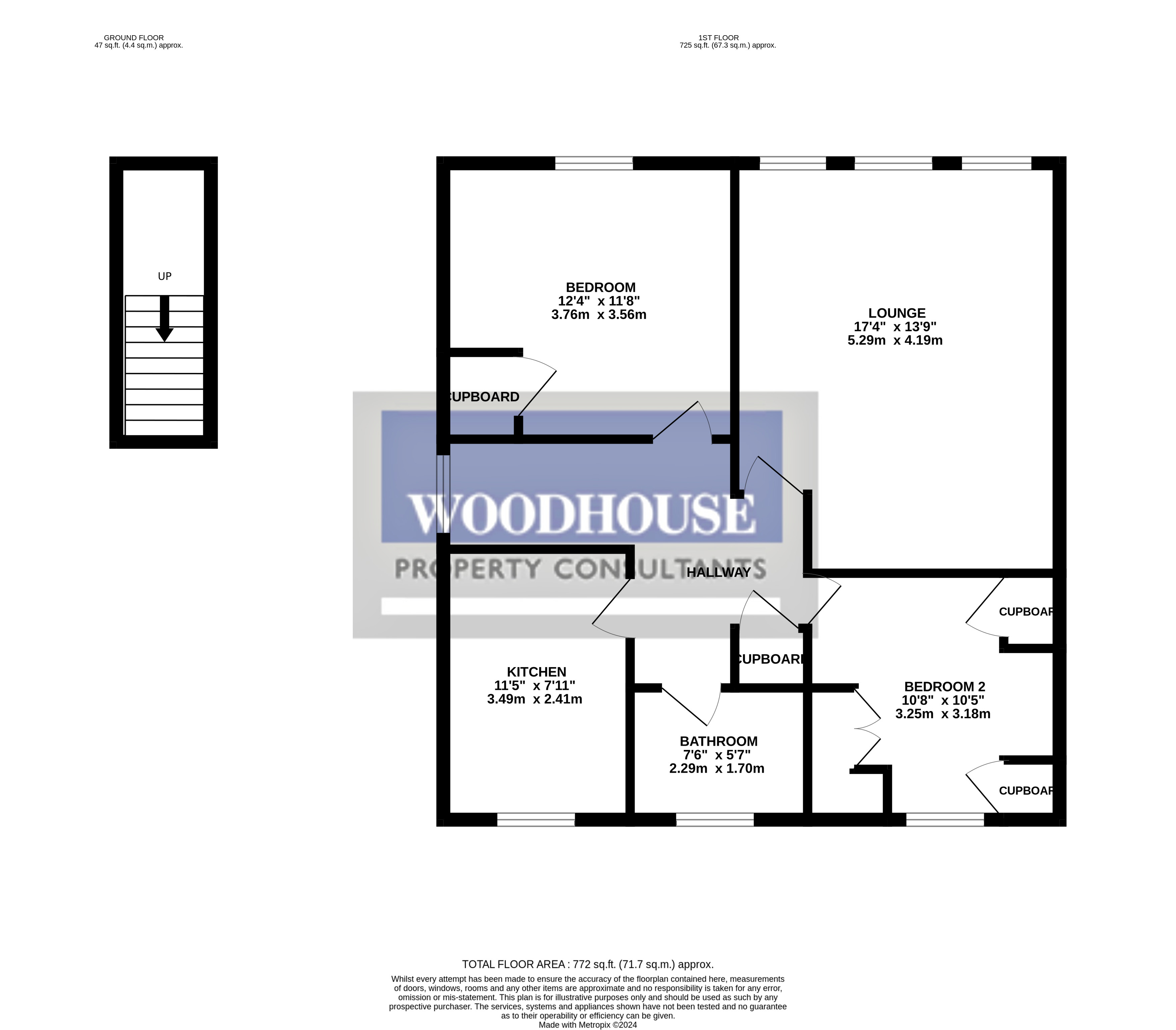 Floorplans For Cheshunt, Waltham Cross, Hertfordshire