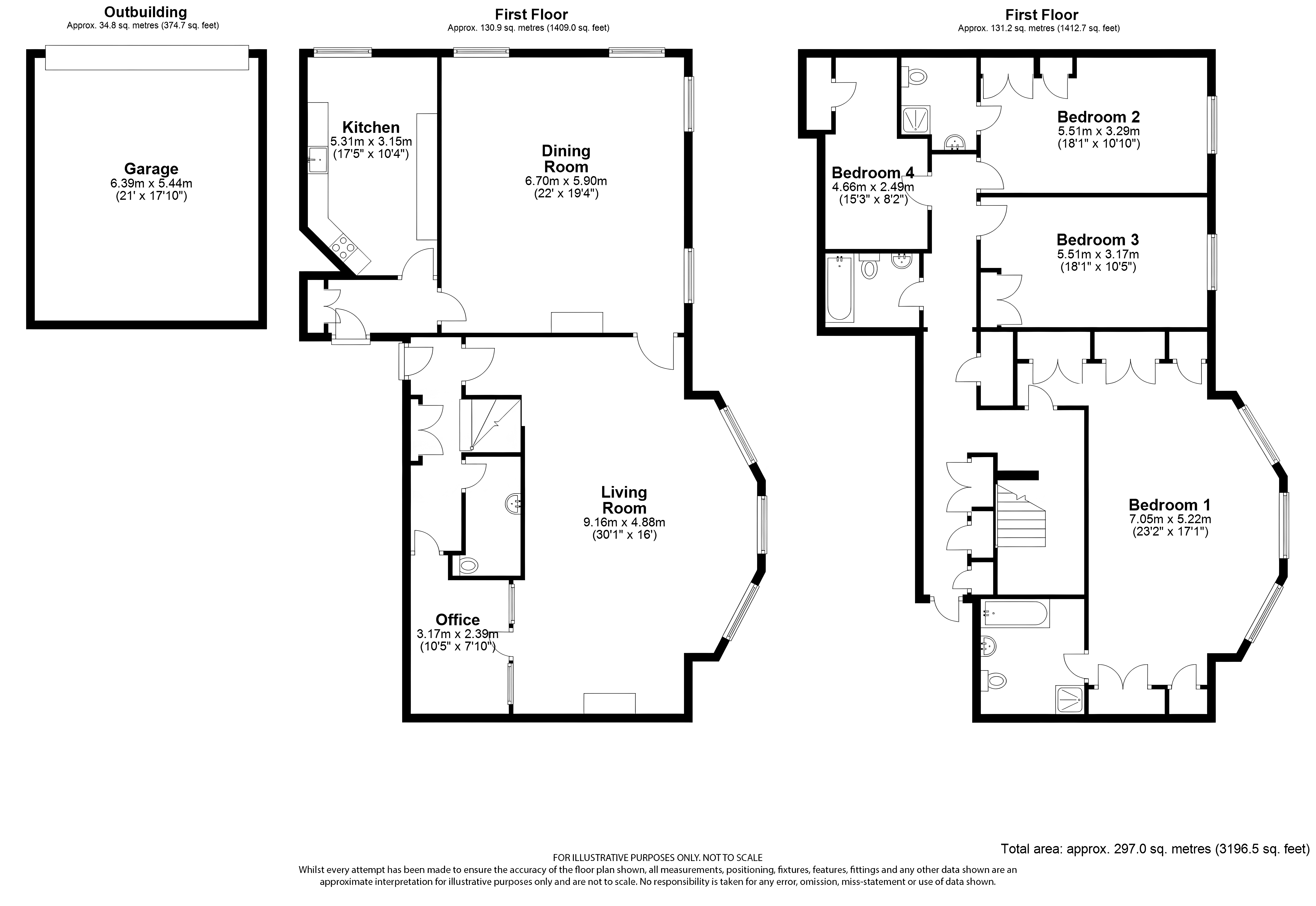 Floorplans For Church Lane, Broxbourne, Hertfordshire