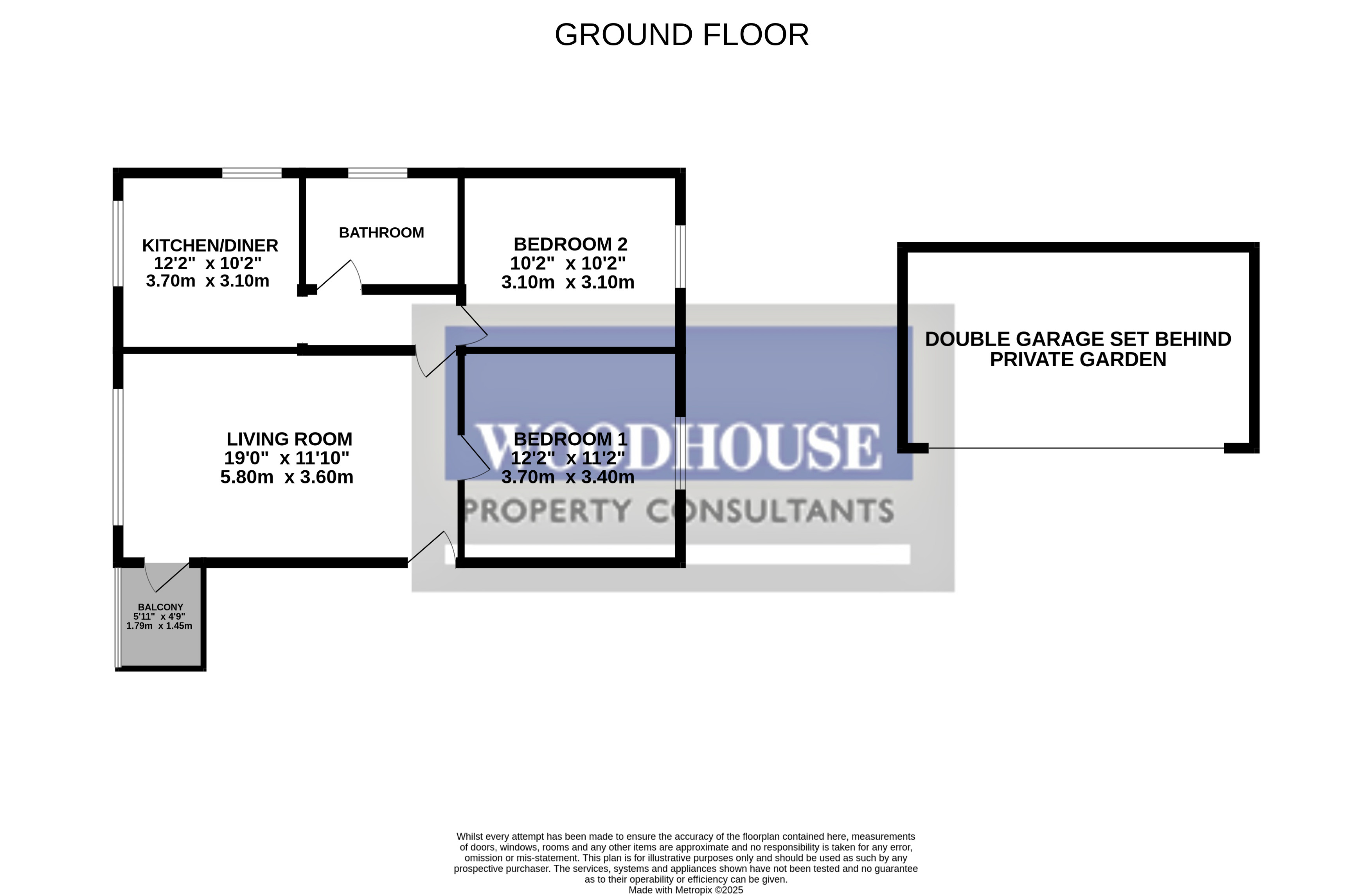Floorplans For Churchfield Path, Cheshunt, Hertfordshire