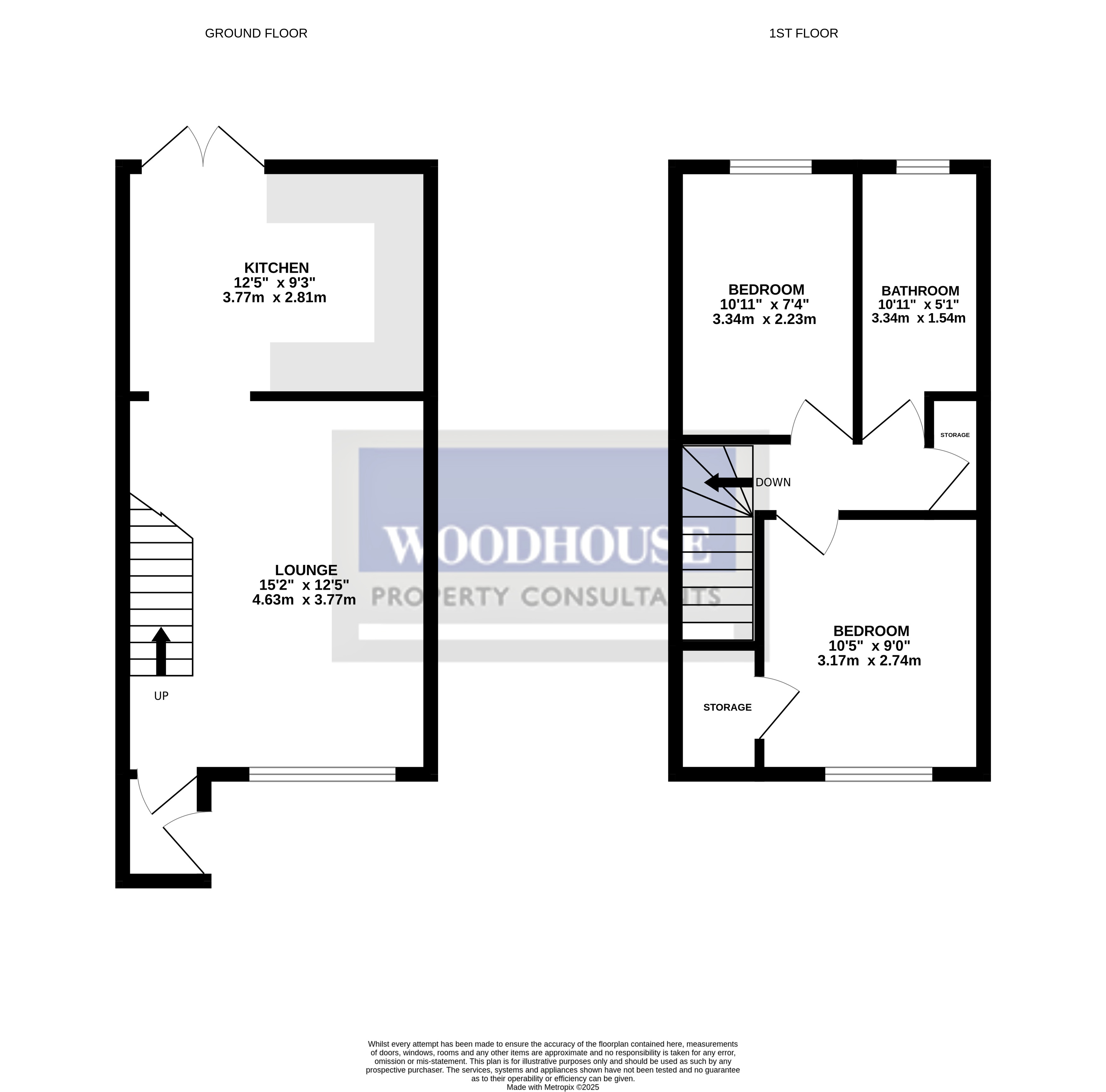 Floorplans For Cheshunt, Waltham Cross, Hertfordshire