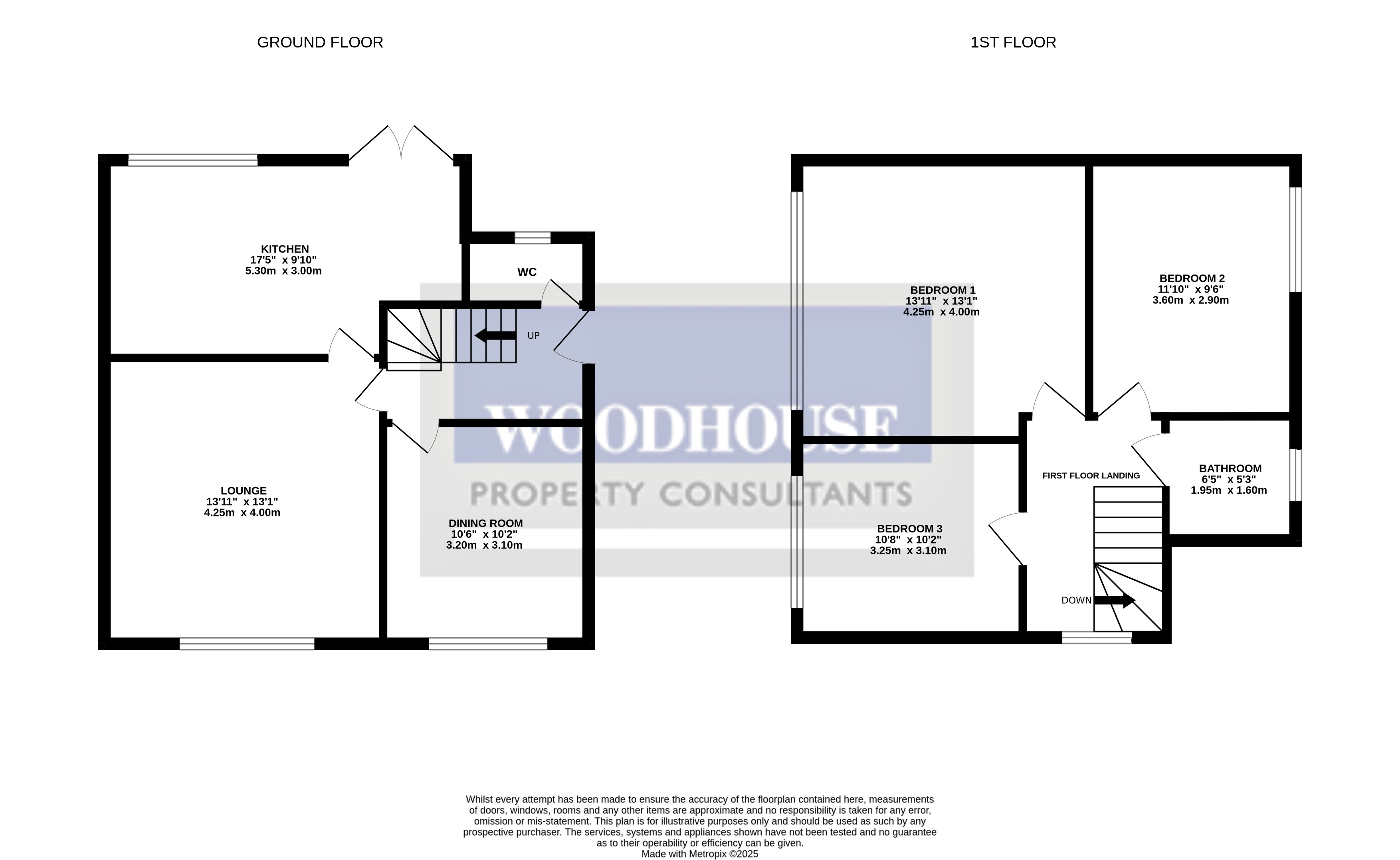 Floorplans For Andrews Lane, Cheshunt, Hertfordshire