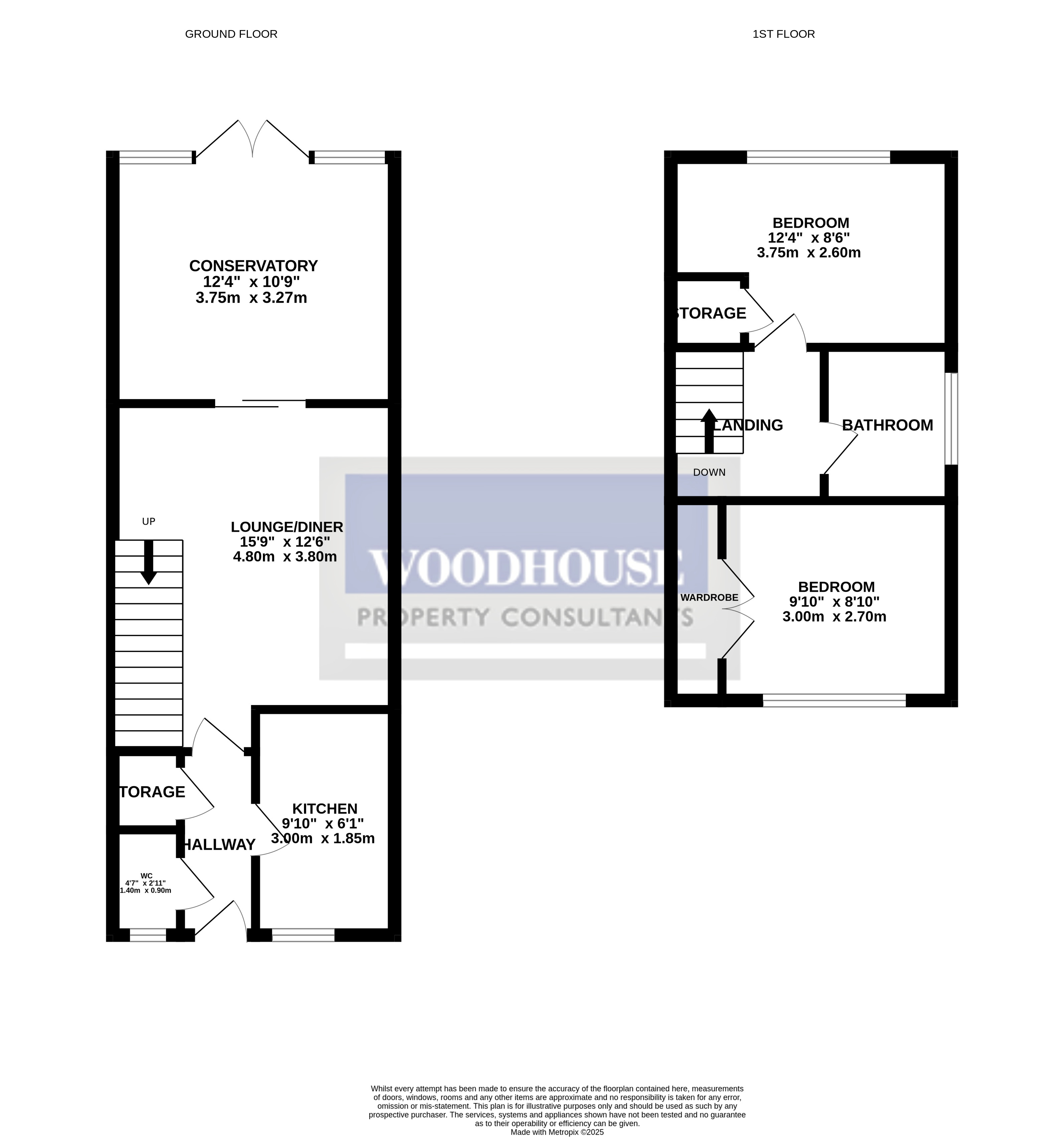 Floorplans For Cheshunt, Waltham Cross, Hertfordshire