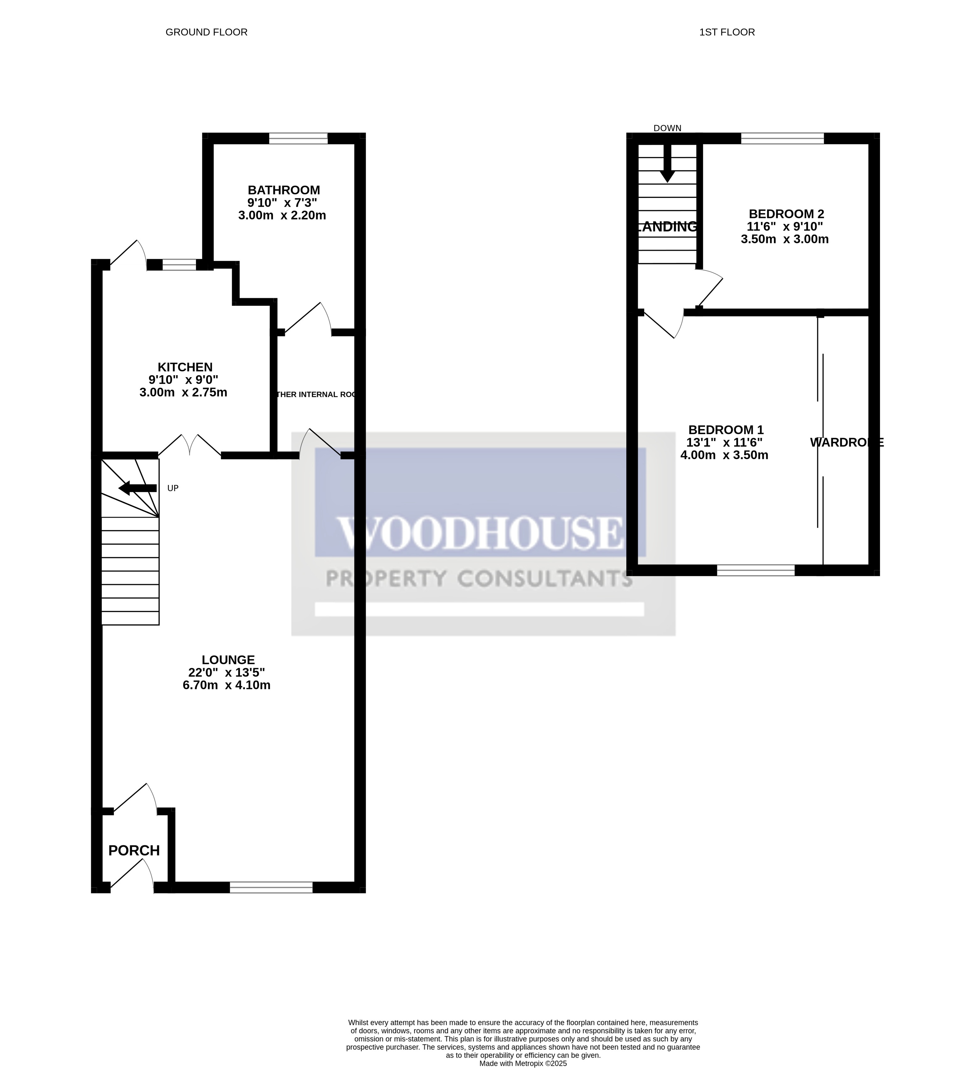 Floorplans For Dewhurst Road, Cheshunt, Hertfordshire