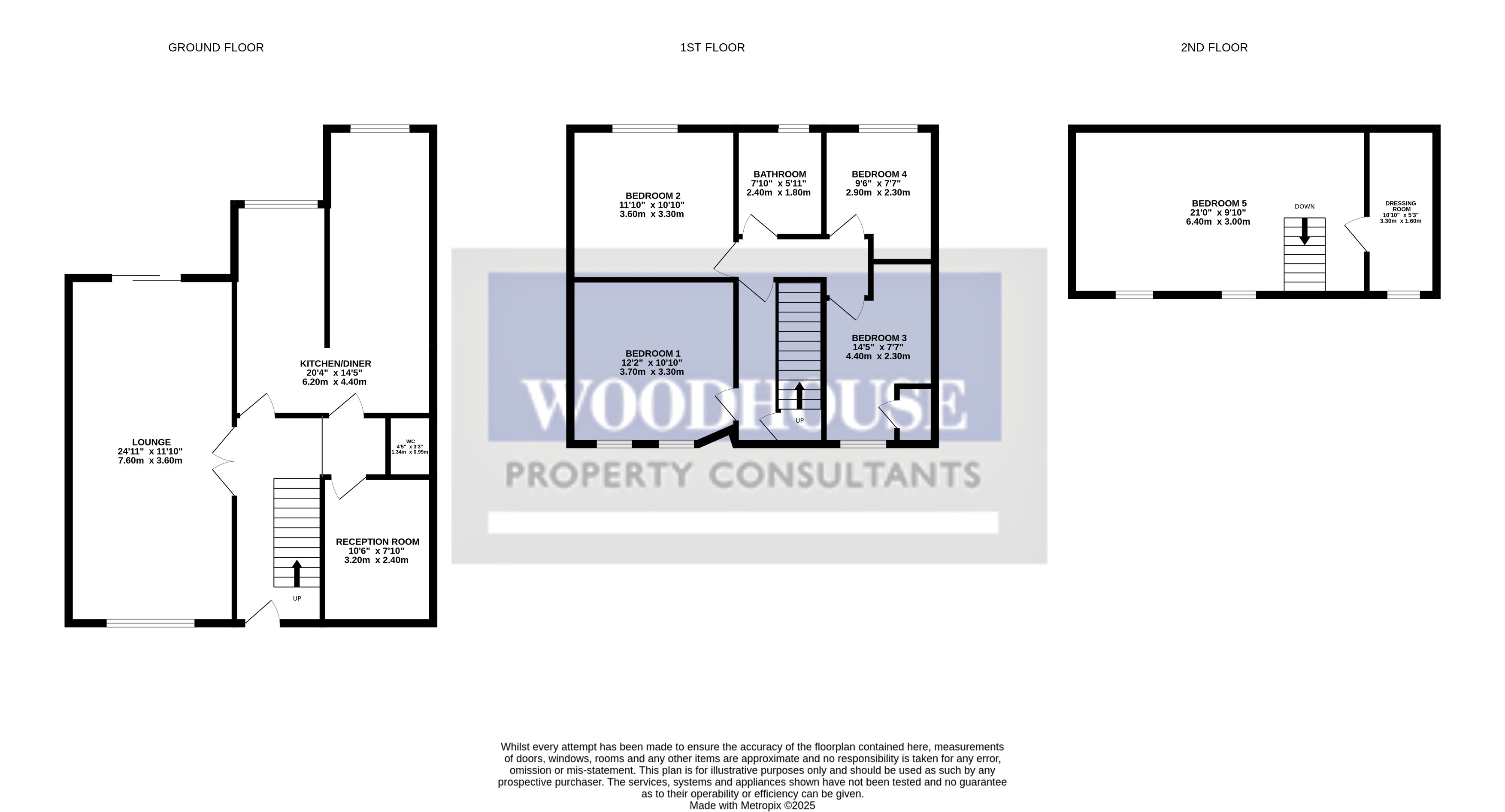 Floorplans For Churchgate Road, Cheshunt, Hertfordshire