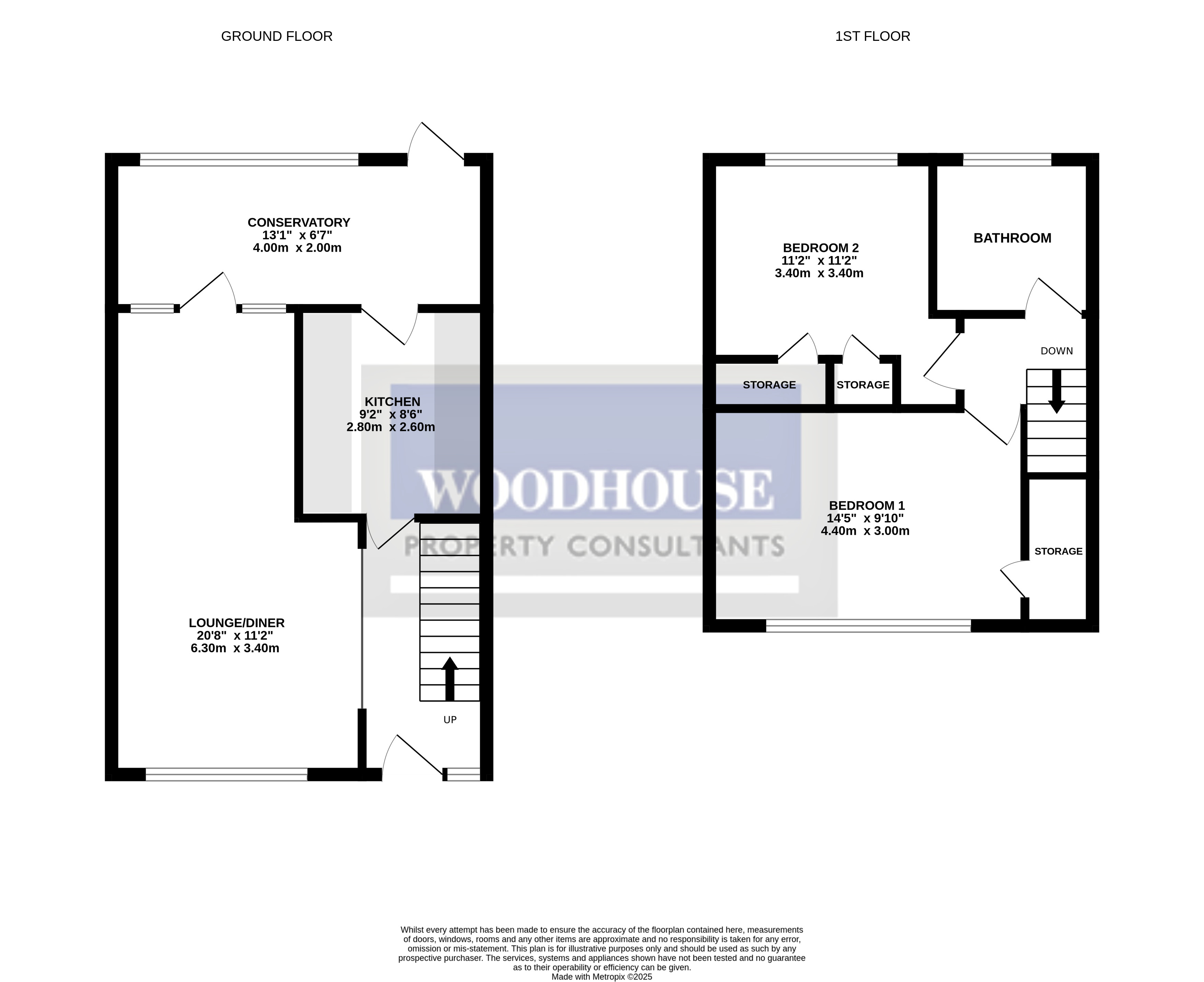 Floorplans For Cheshunt, Waltham Cross, Hertfordshire