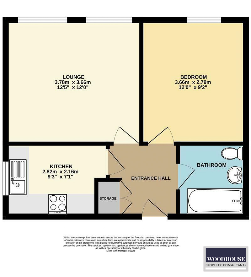 Floorplans For Parkside, Waltham Cross, Hertfordshire