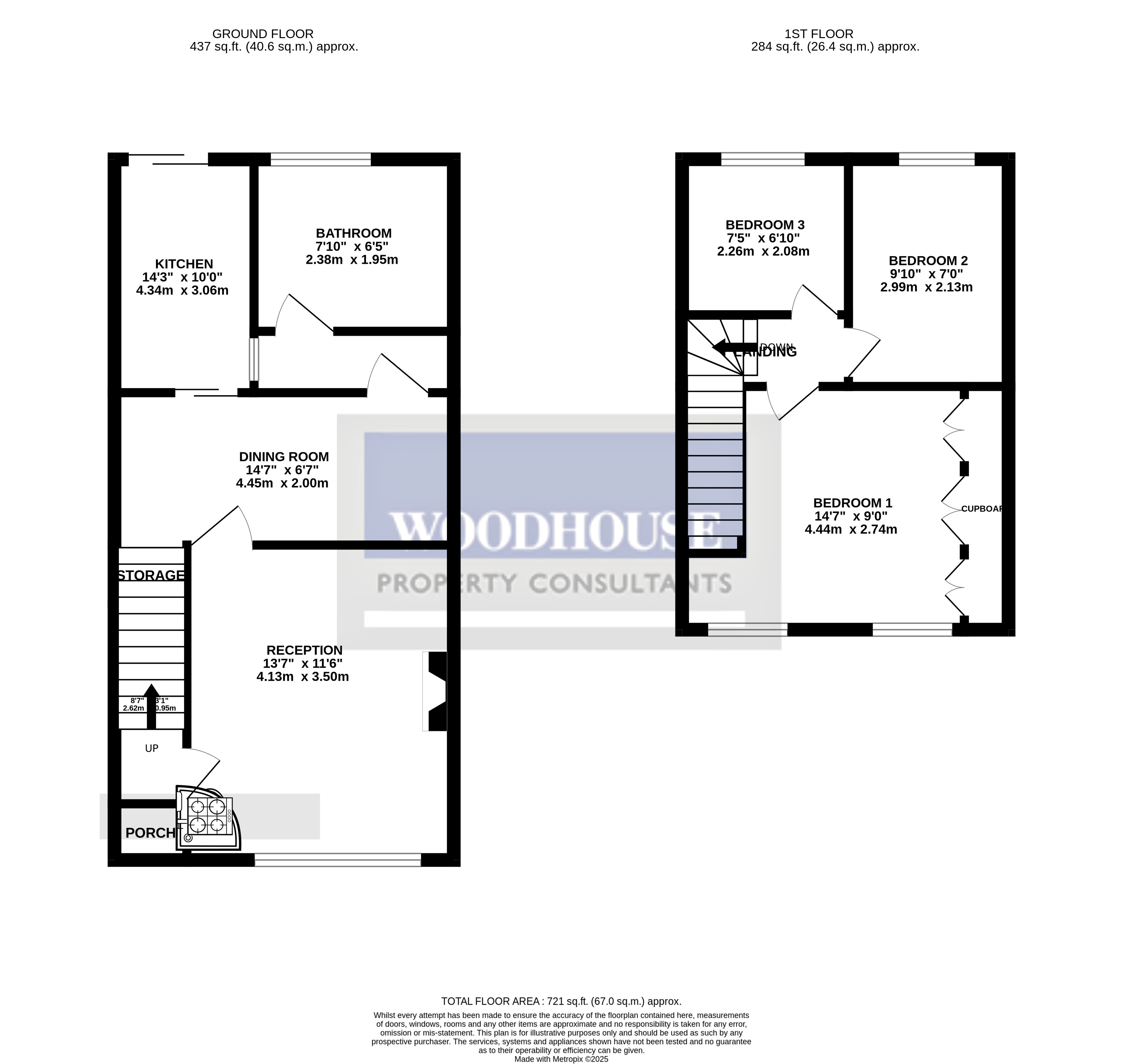 Floorplans For Endeavour Road, Cheshunt, Hertfordshire