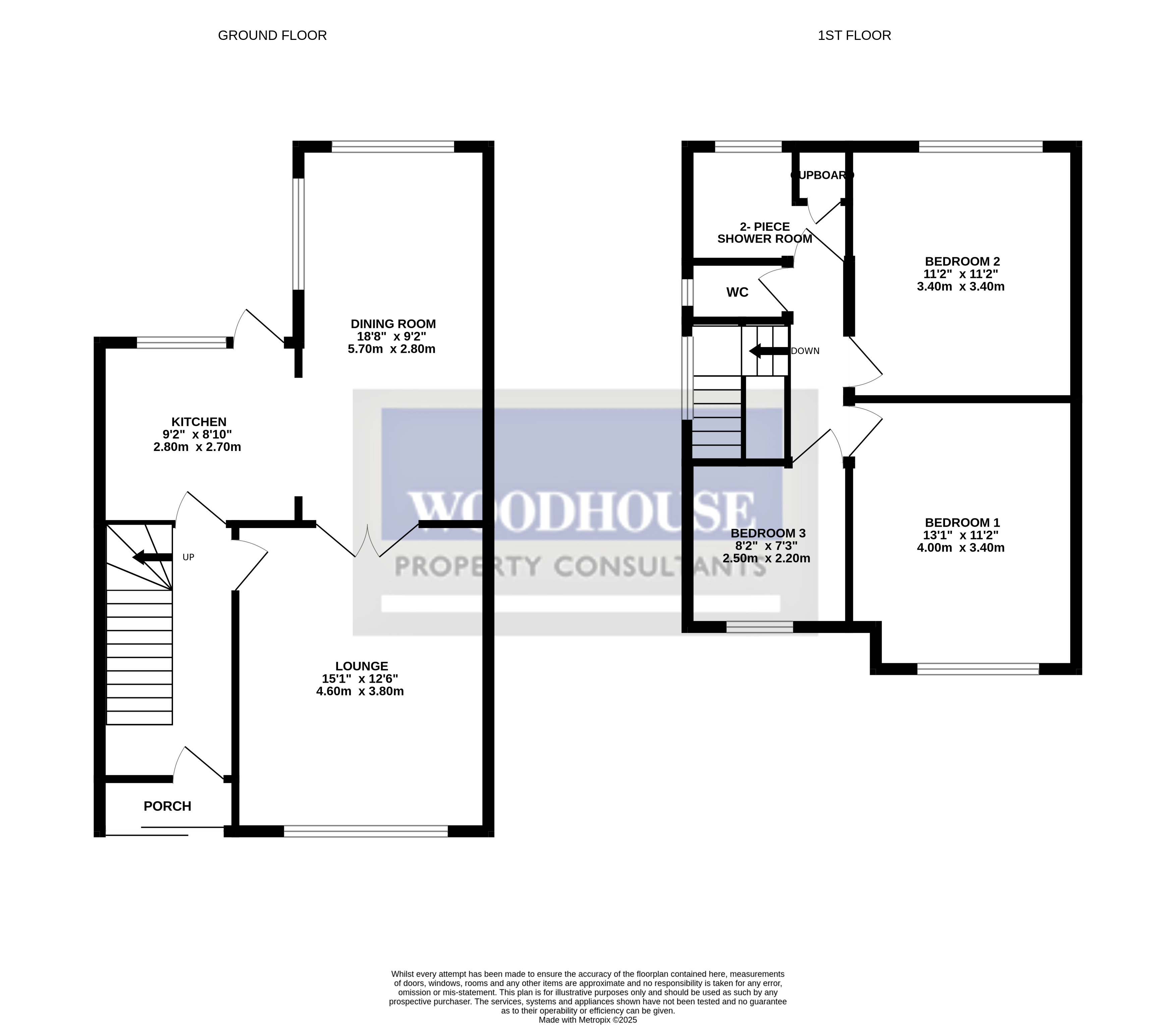 Floorplans For Cheshunt, Waltham Cross, Hertfordshire