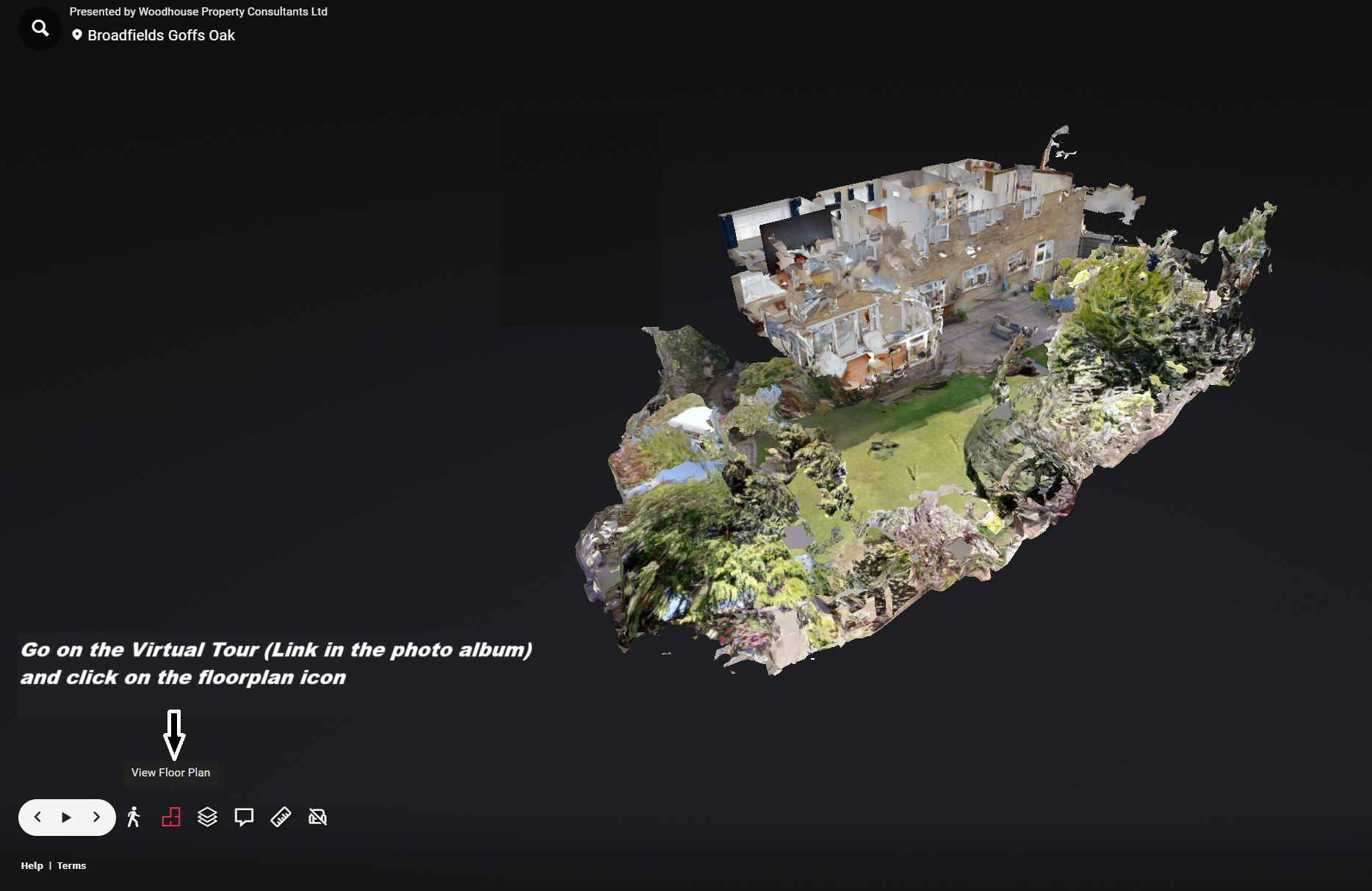 Floorplans For Broadfields, Goffs Oak, Hertfordshire