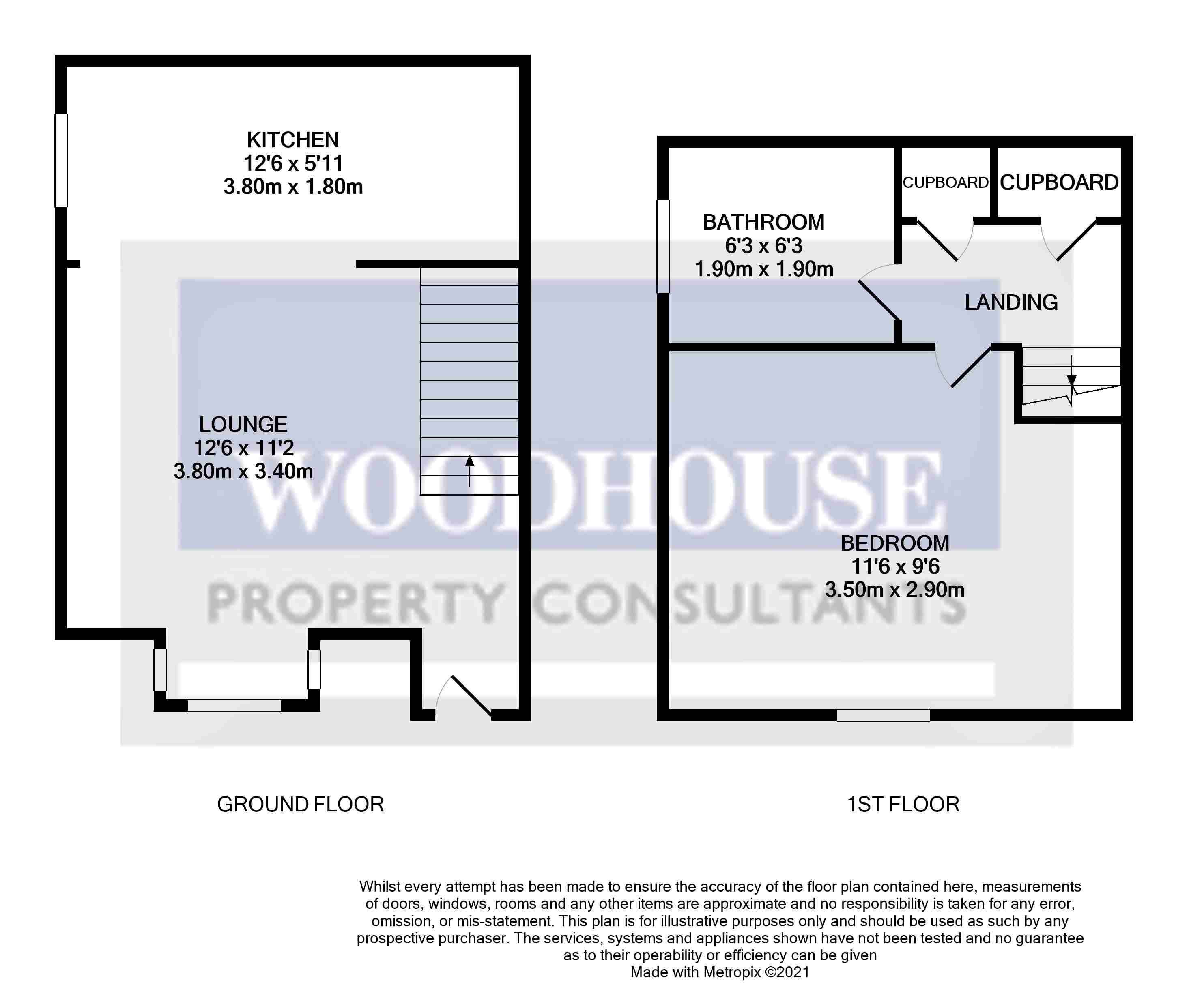 Floorplans For Mortimer Gate, Cheshunt, Hertfordshire