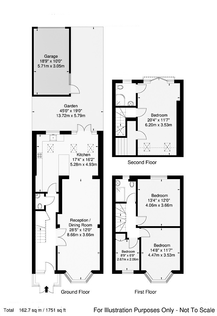 Floorplans For Dorchester Avenue, London