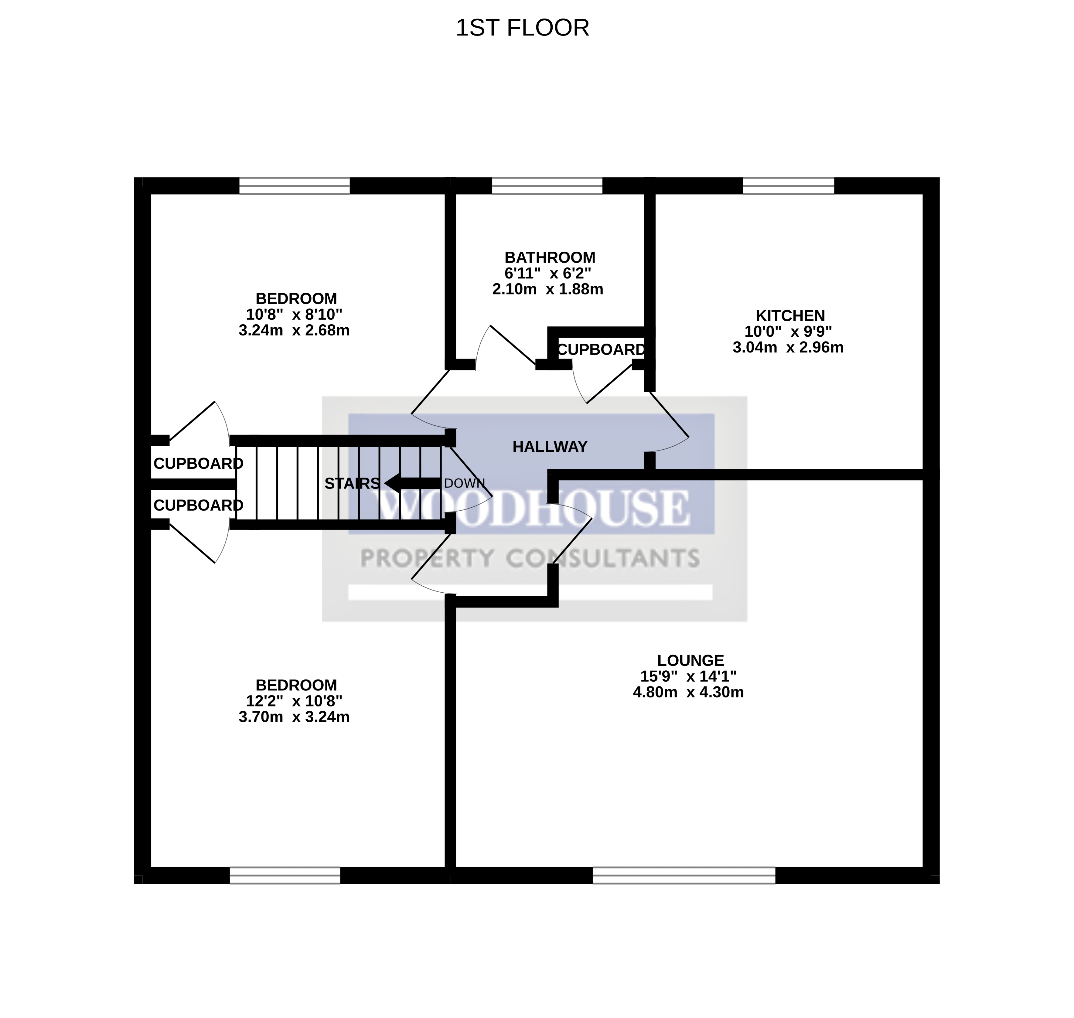 Floorplans For Royal Avenue, Waltham Cross