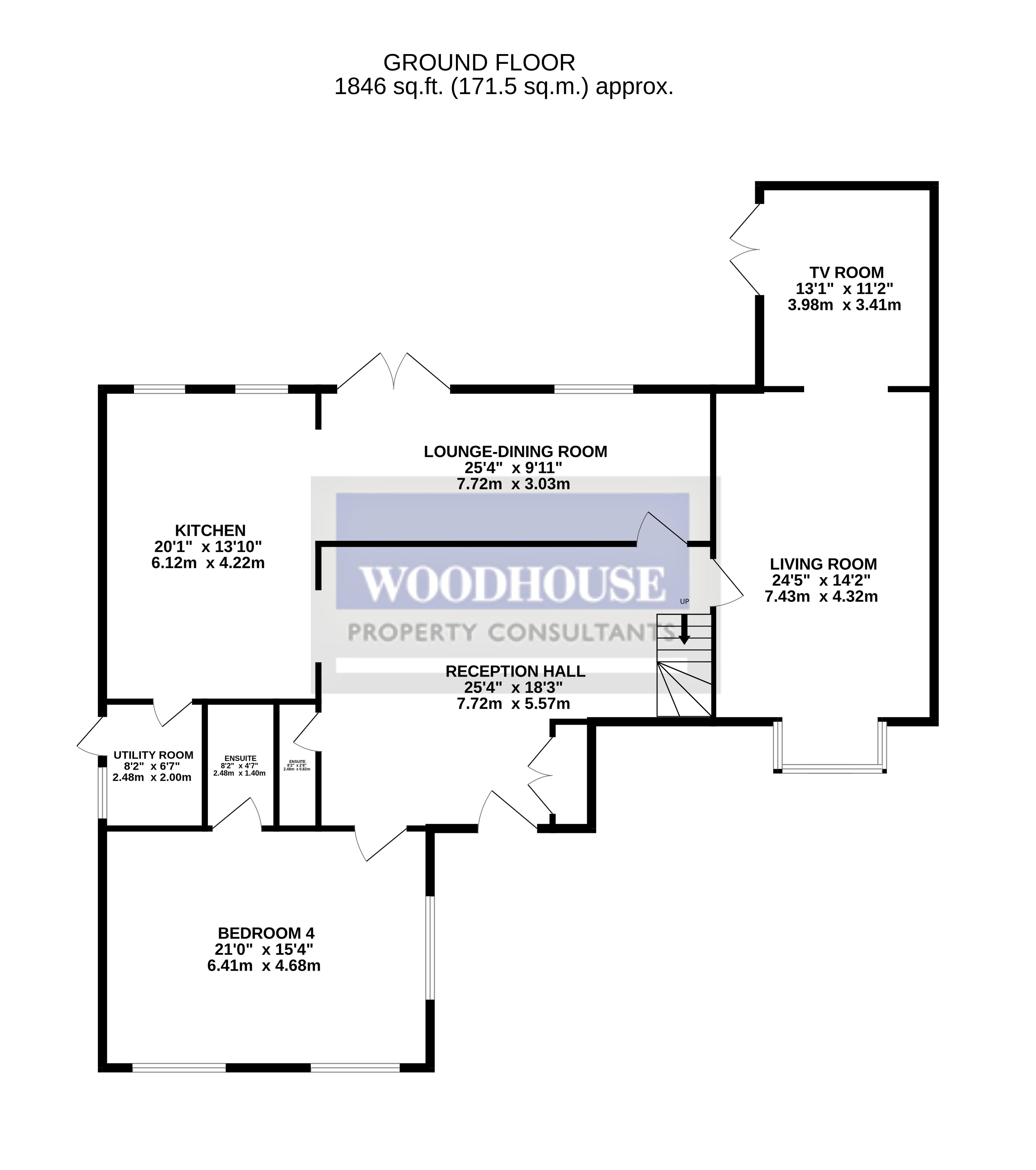 Floorplans For The Rowans, Broxbourne, Hertfordshire