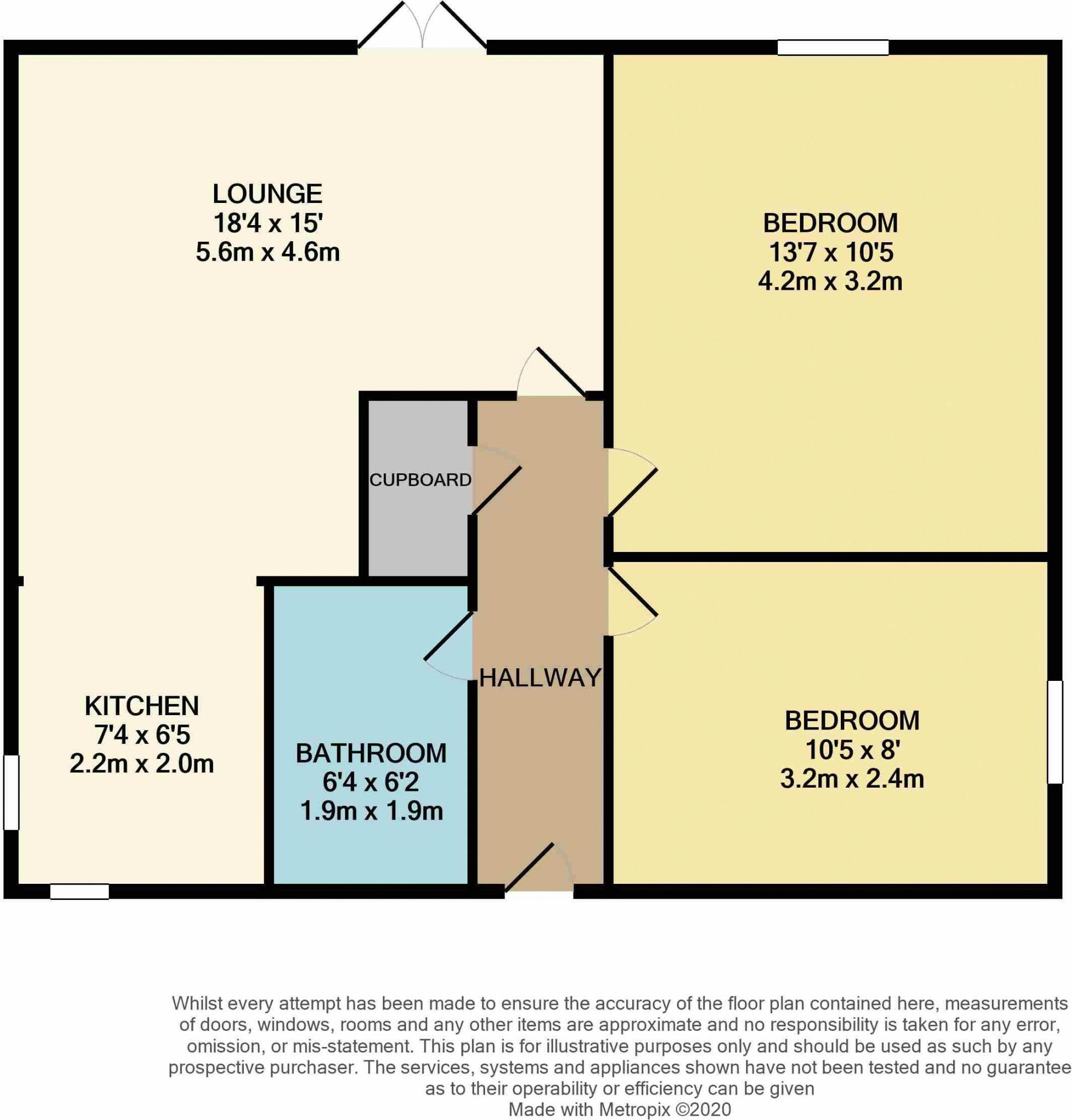 Floorplans For Lambton Avenue, Waltham Cross, Hertfordshire