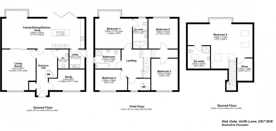 Images for Goffs Lane, Goffs Oak, Hertfordshire EAID:3131305421 BID:11055924