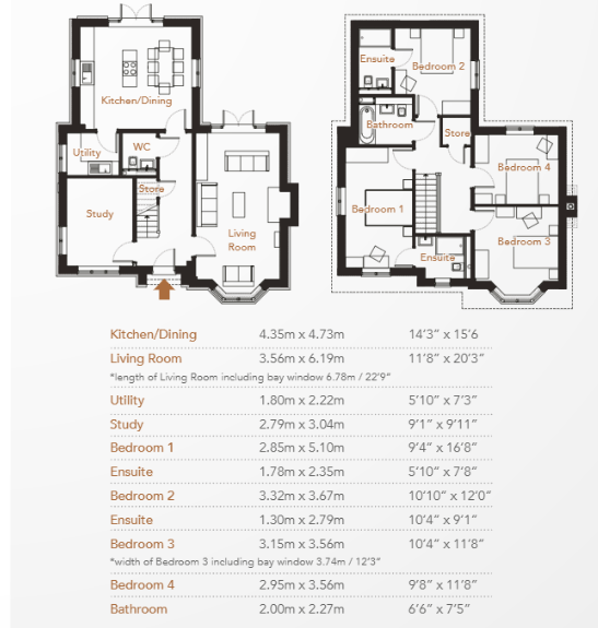 Floorplans For Goffs Oak