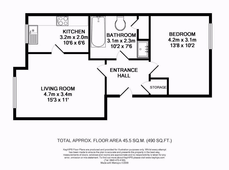 Floorplans For Guinevere Gardens, Cheshunt, Hertfordshire