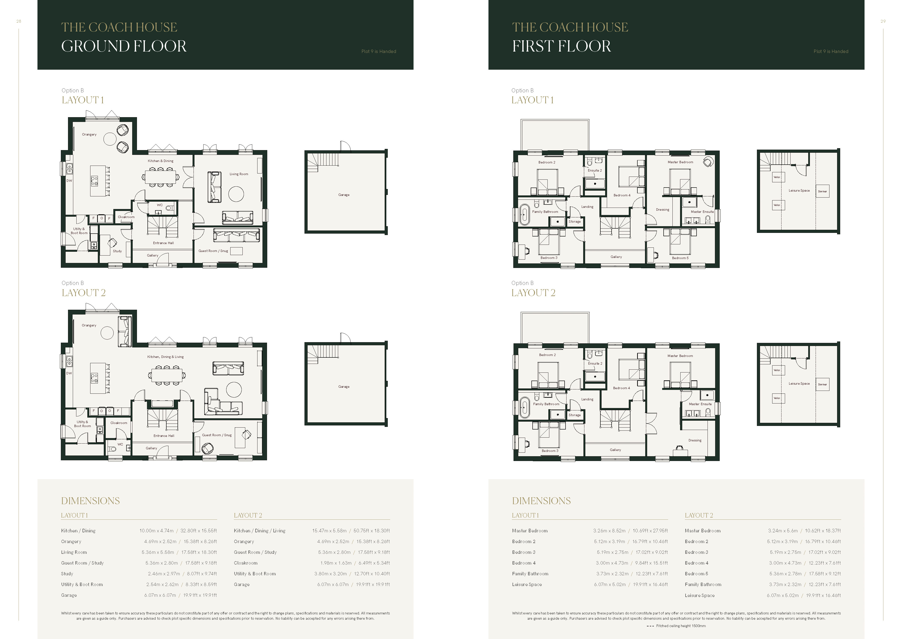 Floorplans For Crouch Lane, Goffs Oak, Hertfordshire