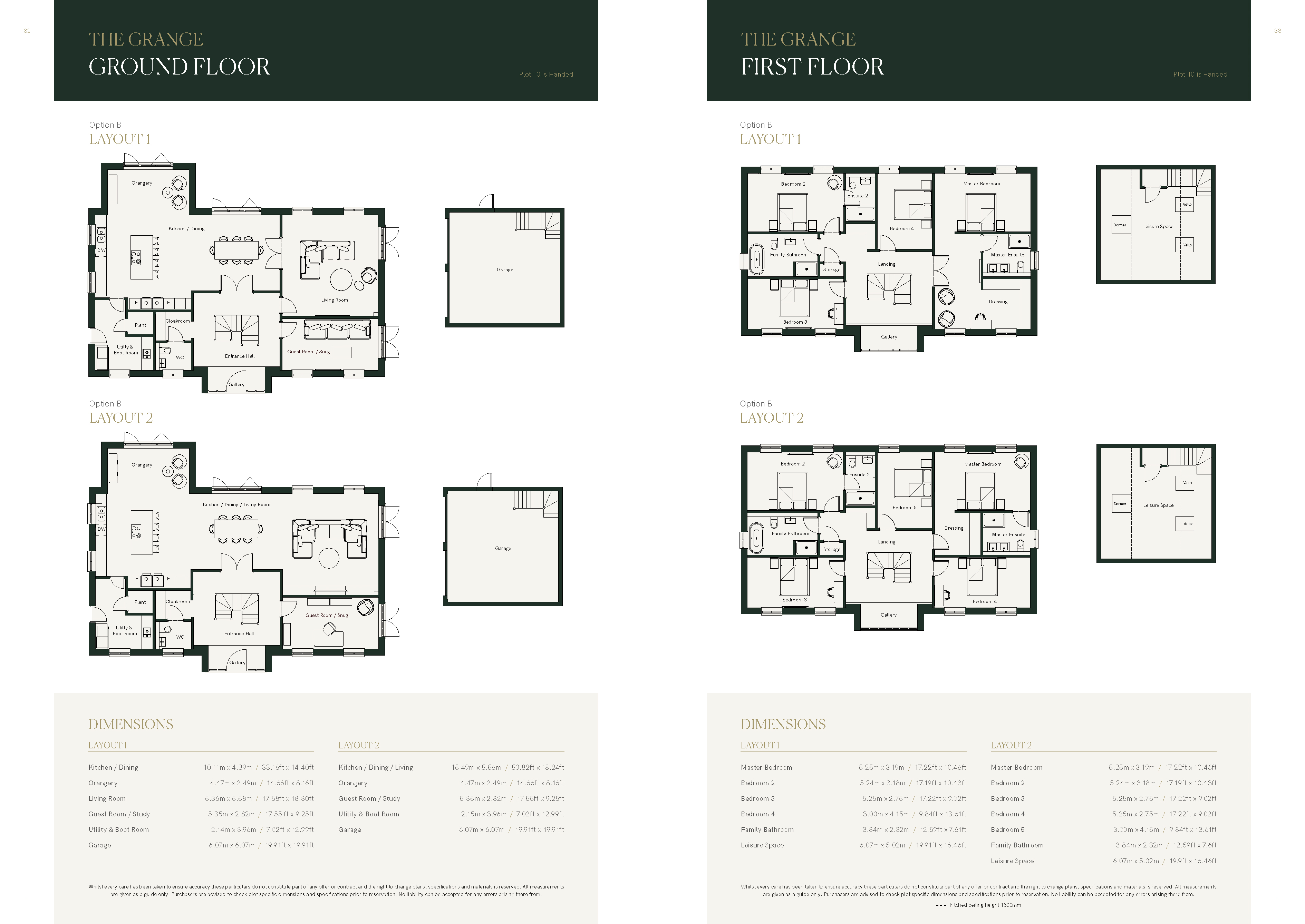 Floorplans For Crouch Lane, Goffs Oak, Hertfordshire