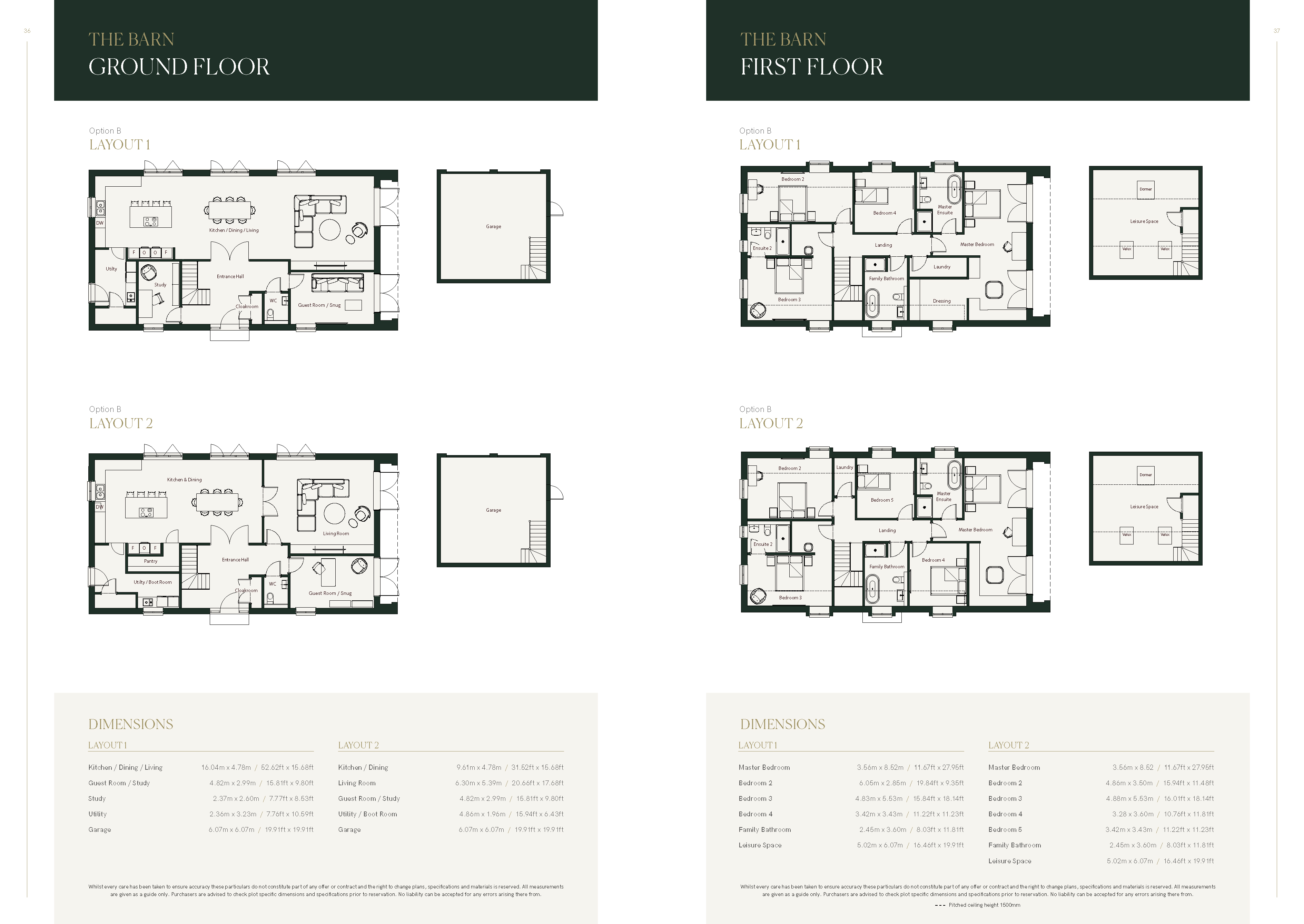 Floorplans For Crouch Lane, Goffs Oak, Hertfordshire